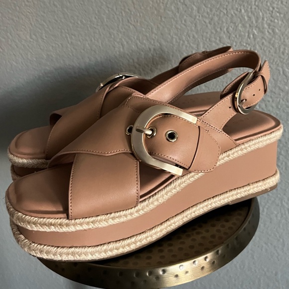 Marc Fisher LTD Renda Slingback Platform Sandal - Picture 4 of 12